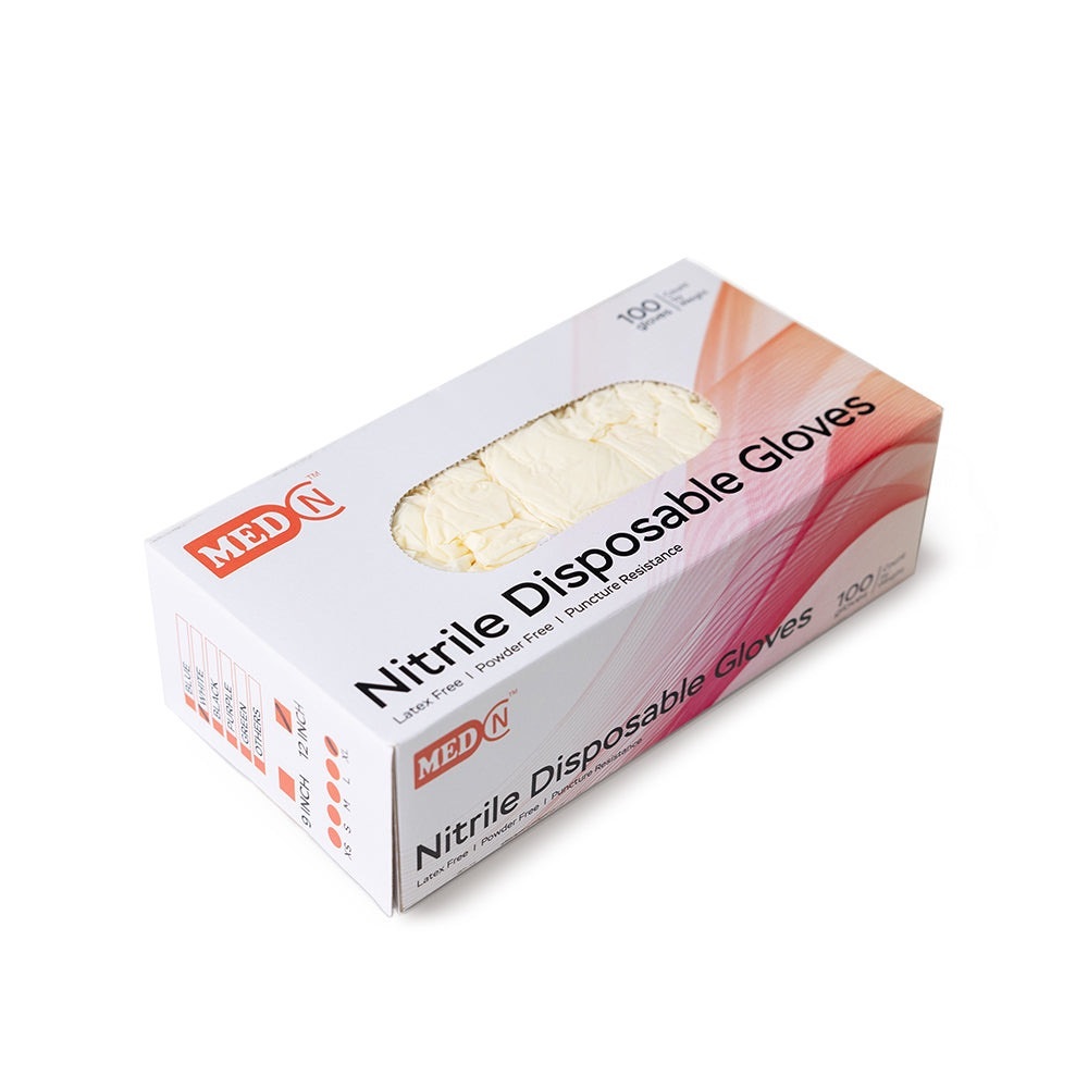 MedCN Nitrile Disposable Gloves